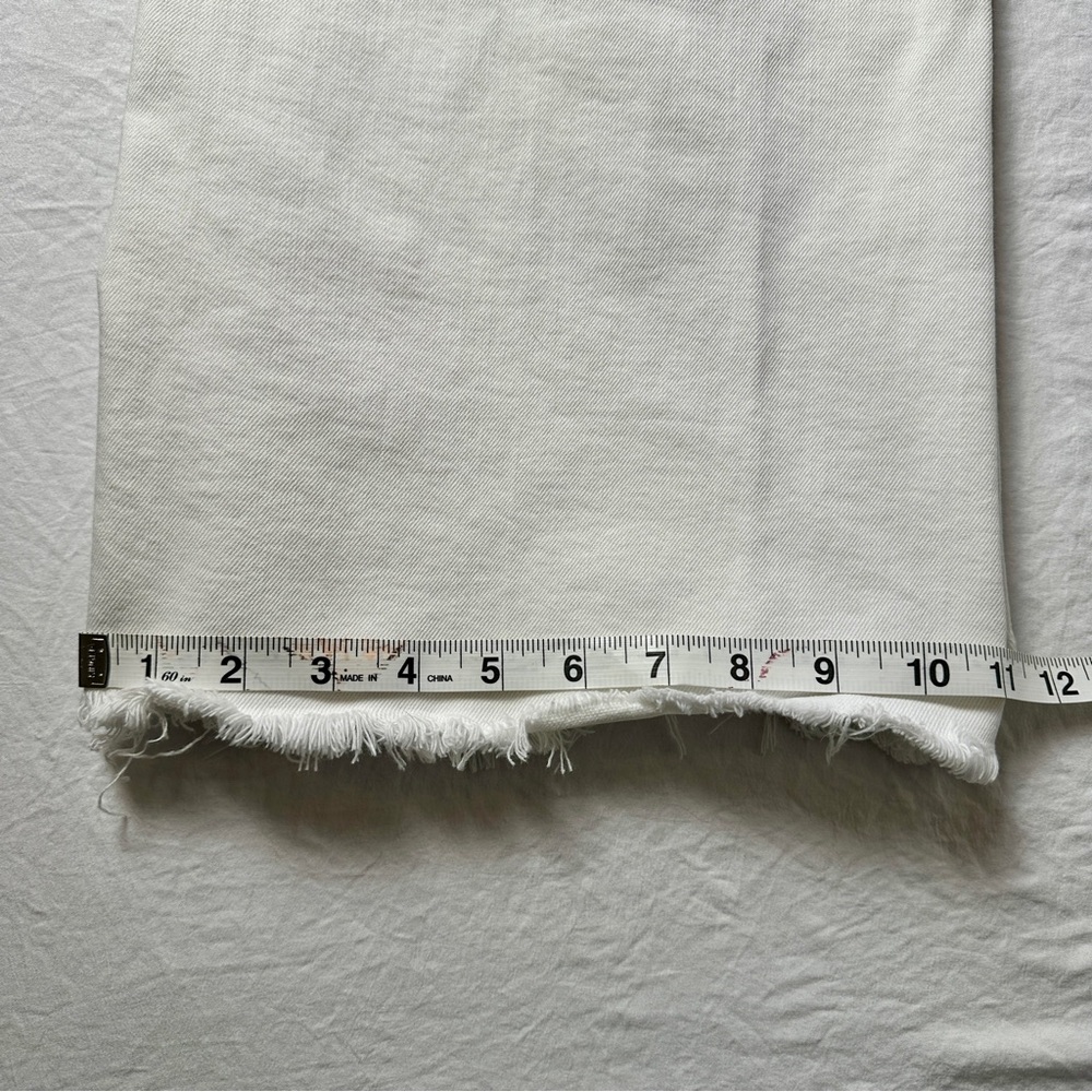 Zara Women's White Wide-Leg Jeans - Picture 5 of 8